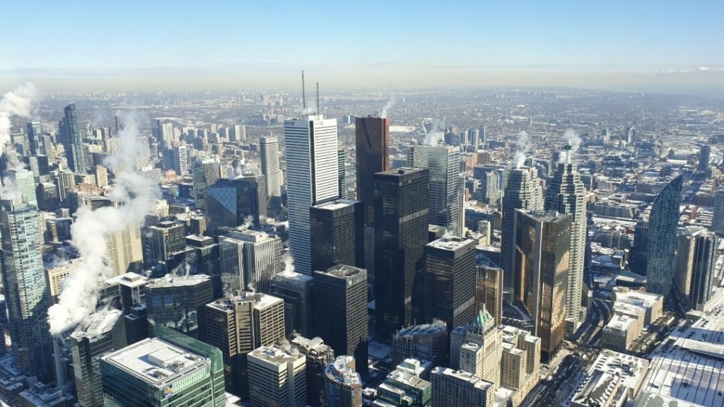 Aussicht auf Toronto