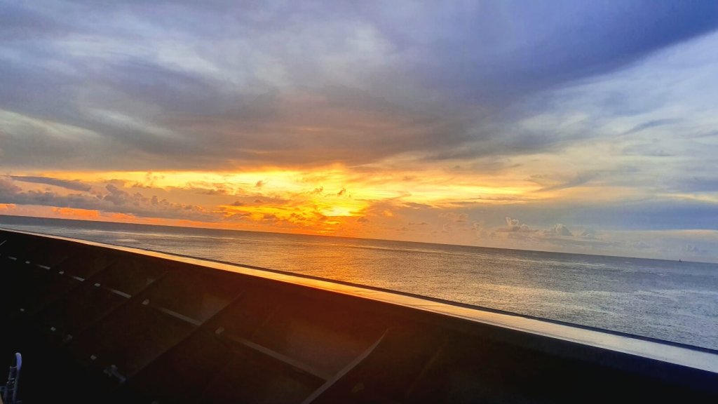 Sonnenuntergang Karibik Kreuzfahrt