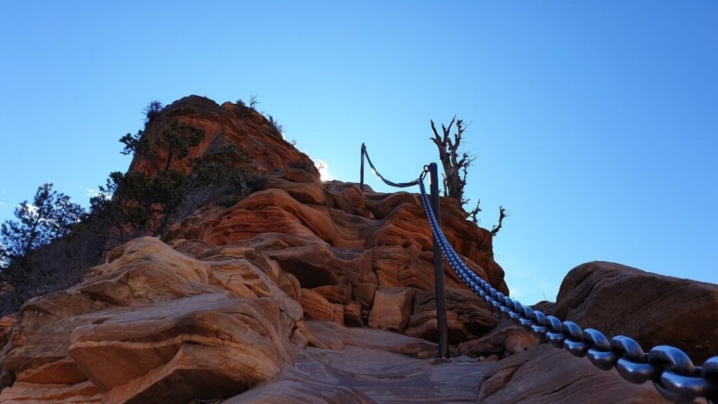 Aufstieg zum Angels Landing