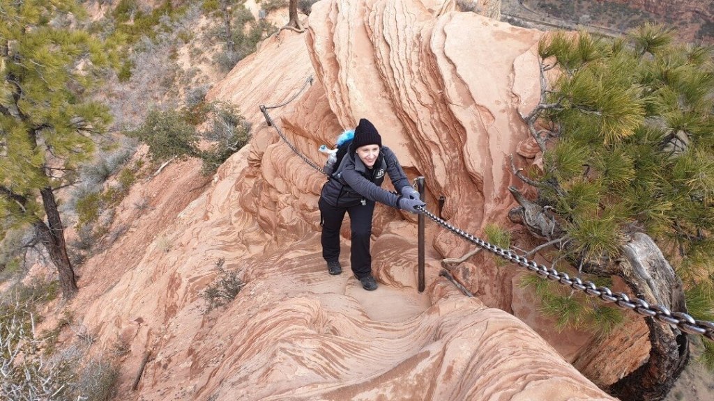 Aufstieg zum Angels Landing