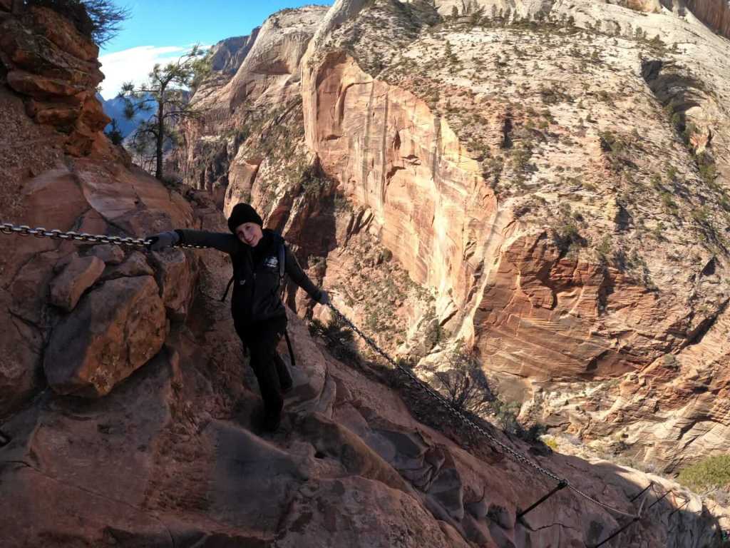 Fast Geschafft, der Angels Landing Trail