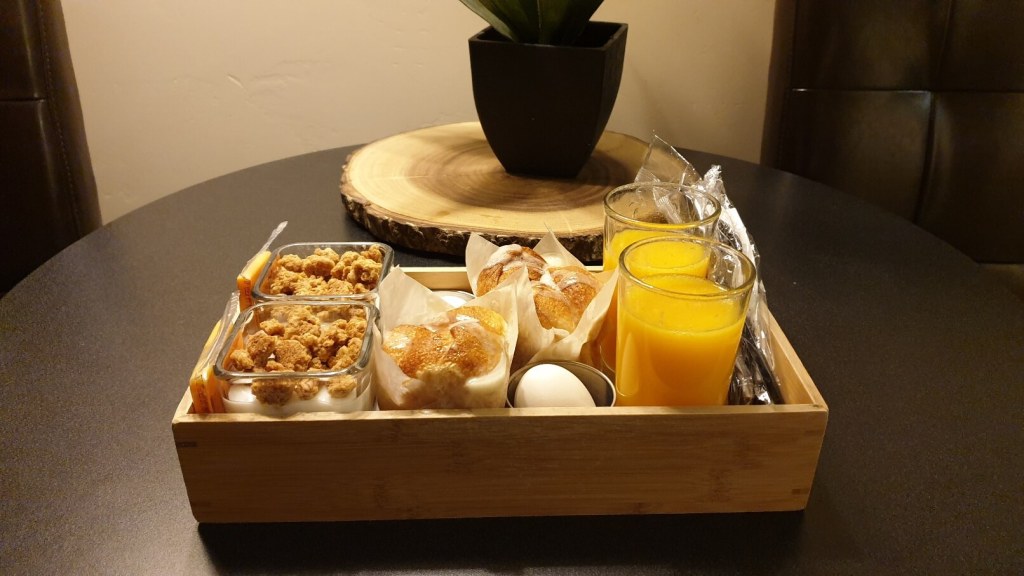 Frühstück im Zimmer