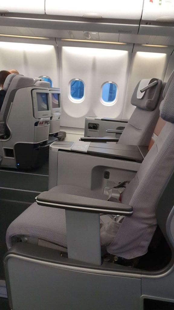 Kabine Business Class Eurowings Discouver