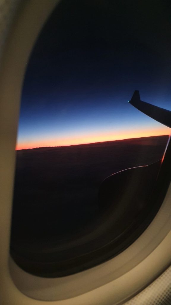 Ausblick zum Sonnenaufgang