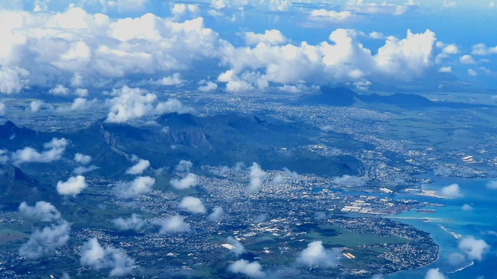 Ausblick auf Mauritius