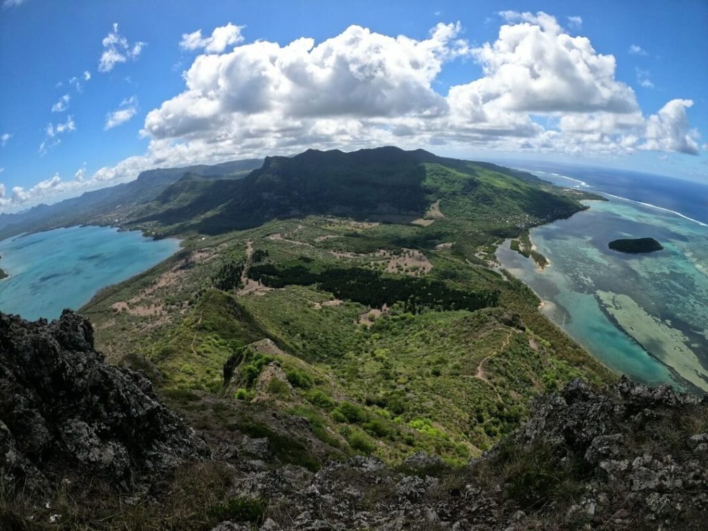 Ausblick vom Le Morne