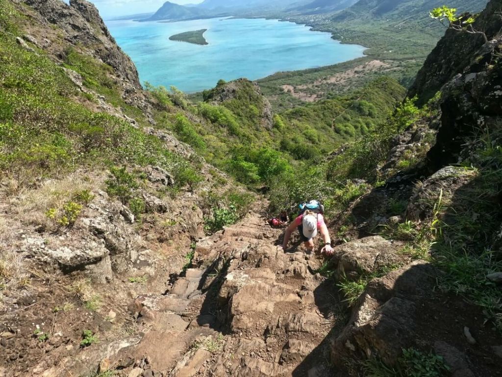 Aufstieg zum Le Morne