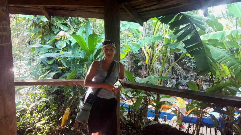 In der Jungle Bar am Indien River