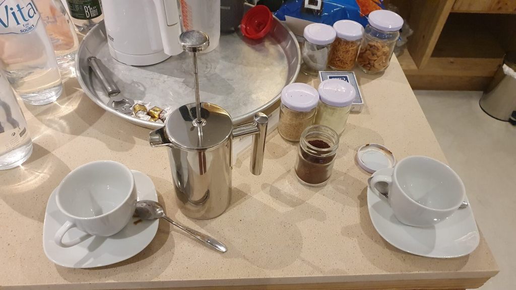 Kaffeemaschine auf Zimmer