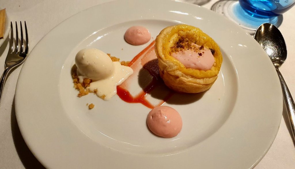 Dessert im Atlantik Restaurant