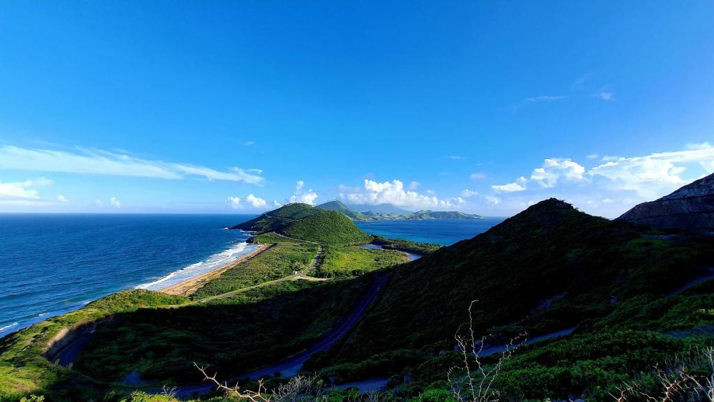 Timothy Hill auf St. Kitts