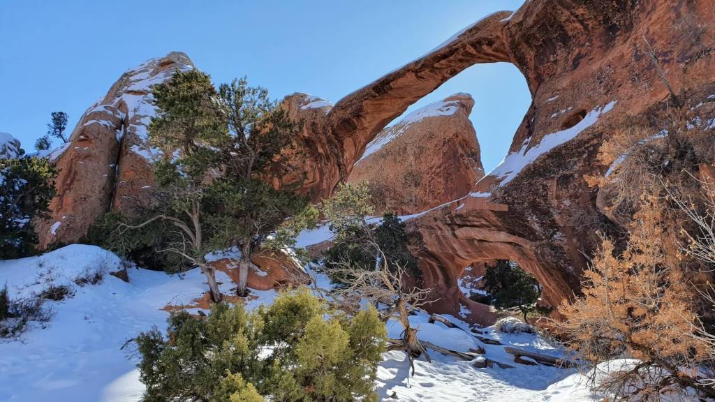 Double O Arch im Arches National Park