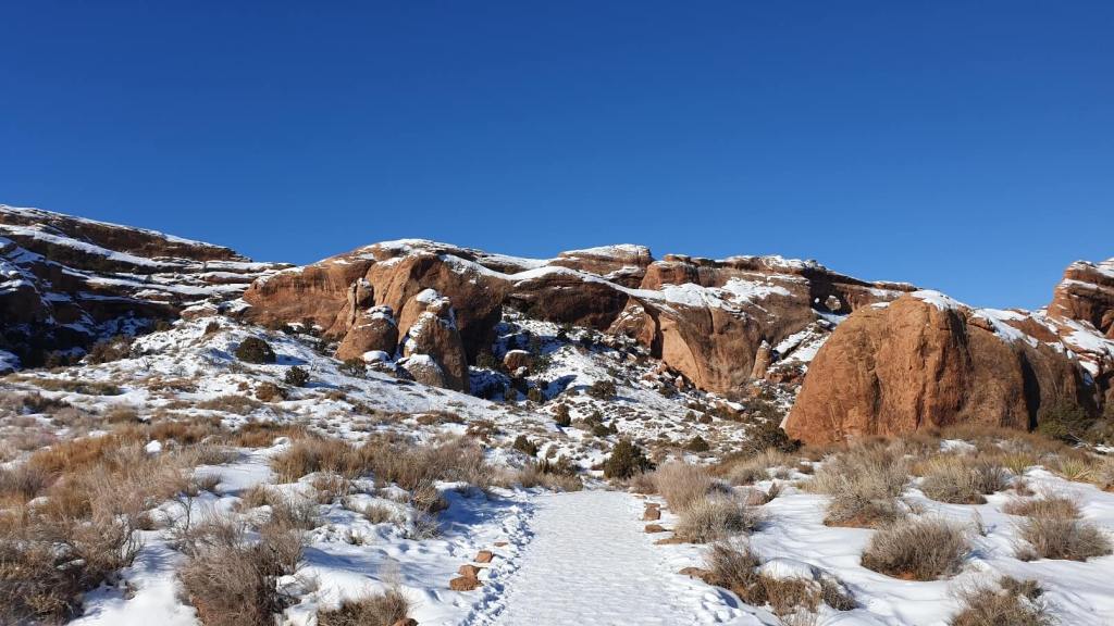 Wundervolle Landschaft im Arches National Park