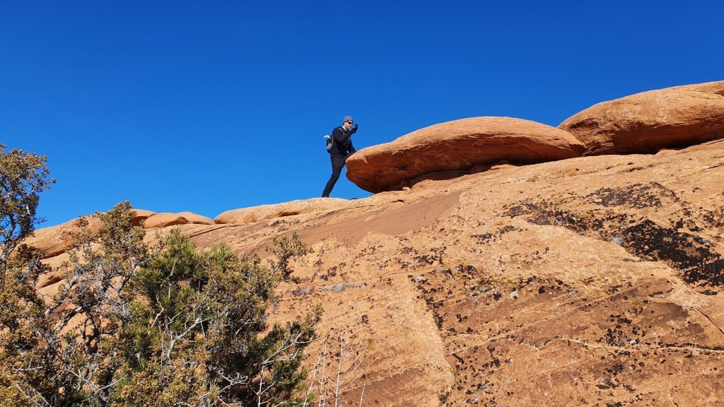 Verloren gegangen im Arches National Park