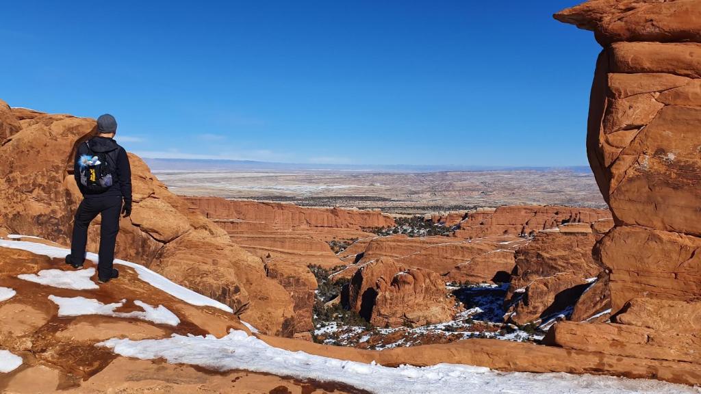Weitblick im Arches National Park