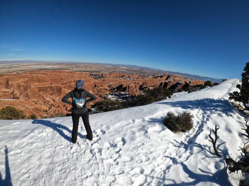 Toller Weitblick im Arches National Park