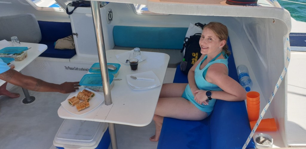 Mittagessen bei der Tour mit Dreamcatcher auf Mauritius
