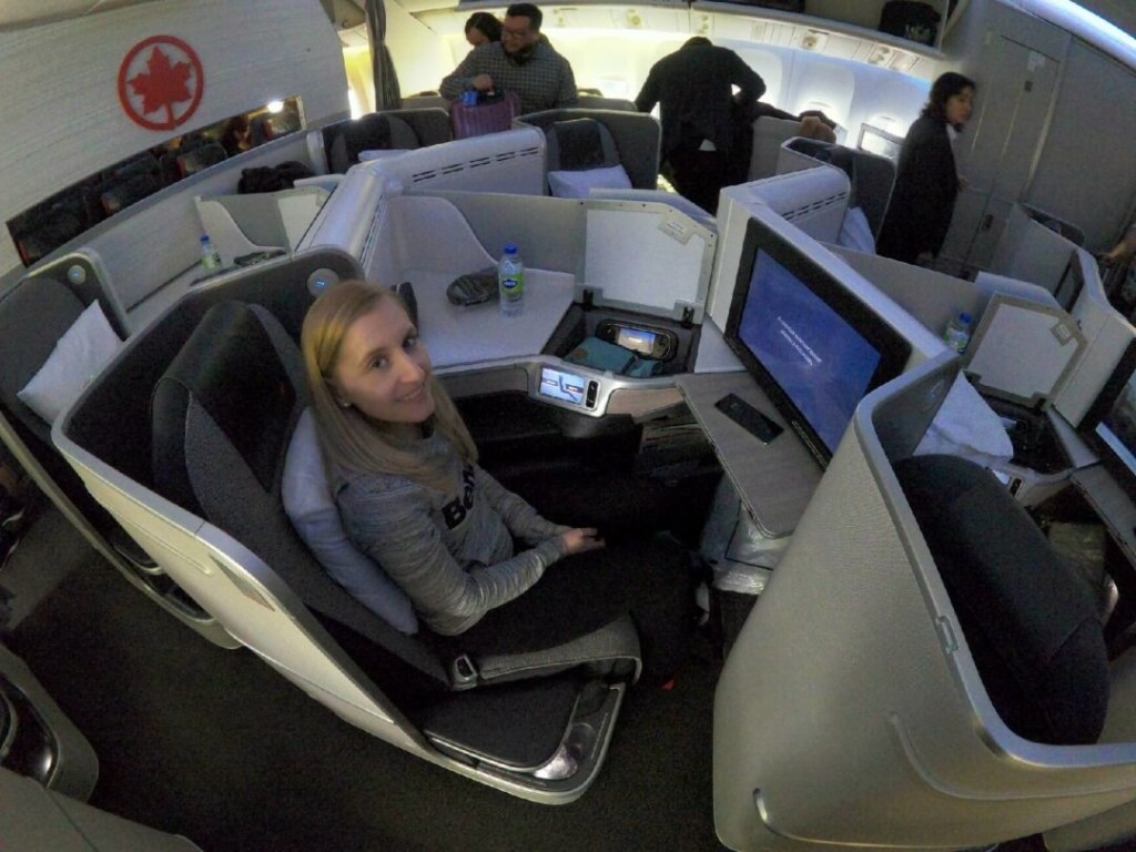 Die Business Class von Air Canada