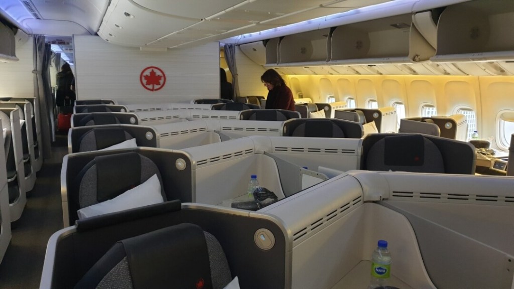 Die Business Class von Air Canada