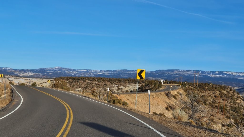 Traumhaften Straßen bei der Rundreise im Südwesten der USA