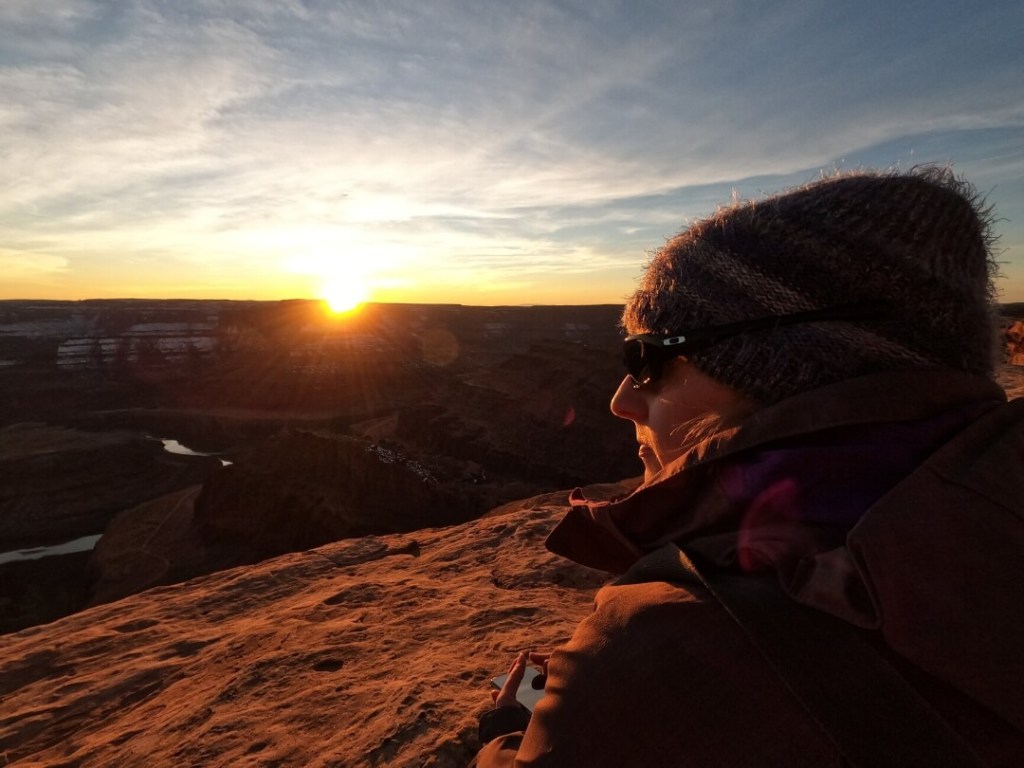 Dead Horse Point State Park, perfekter Sonnenuntergang