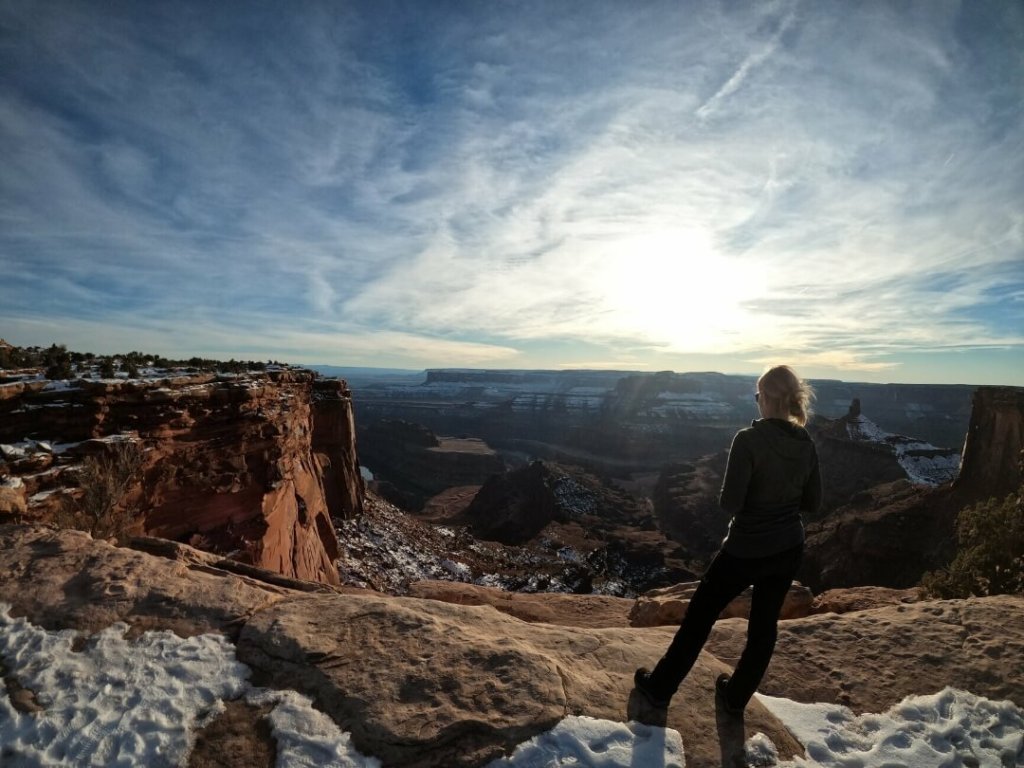 Dead Horse Point State Park, perfekter Sonnenuntergang