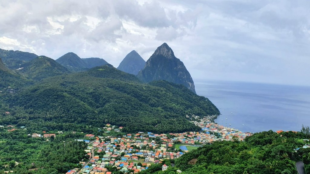 Die Pitons, das Wahrzeichen von St. Lucia