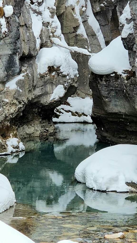 Winterwonderland im Marble Canyon