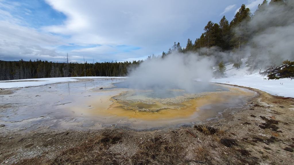 Bunte Pools im Yellowstone National Park