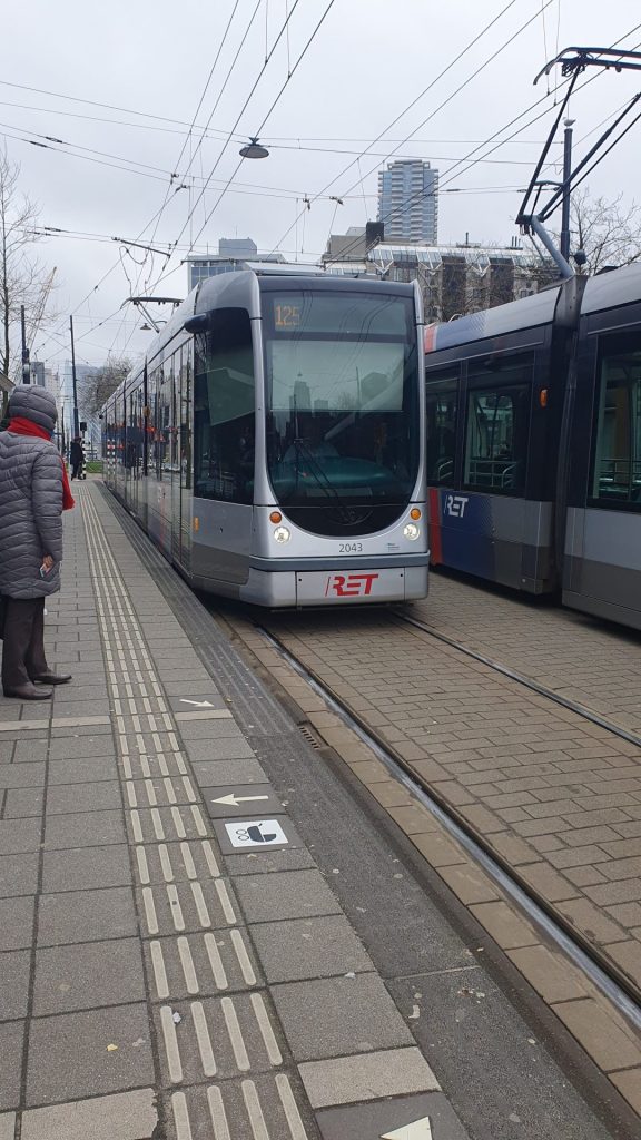 Straßenbahn in Rotterdam