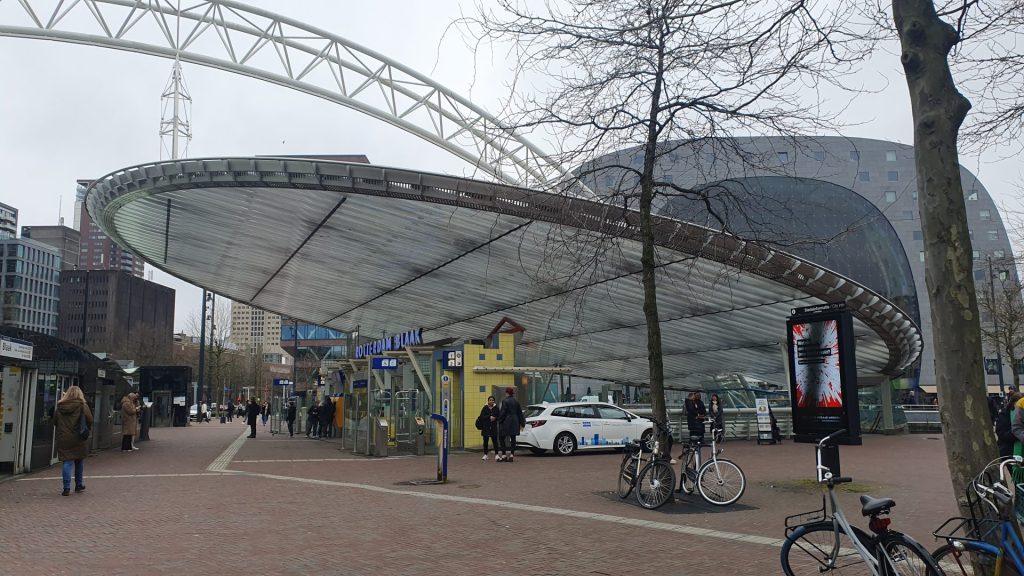 Rotterdam Blaak, Metro Station in Rotterdam