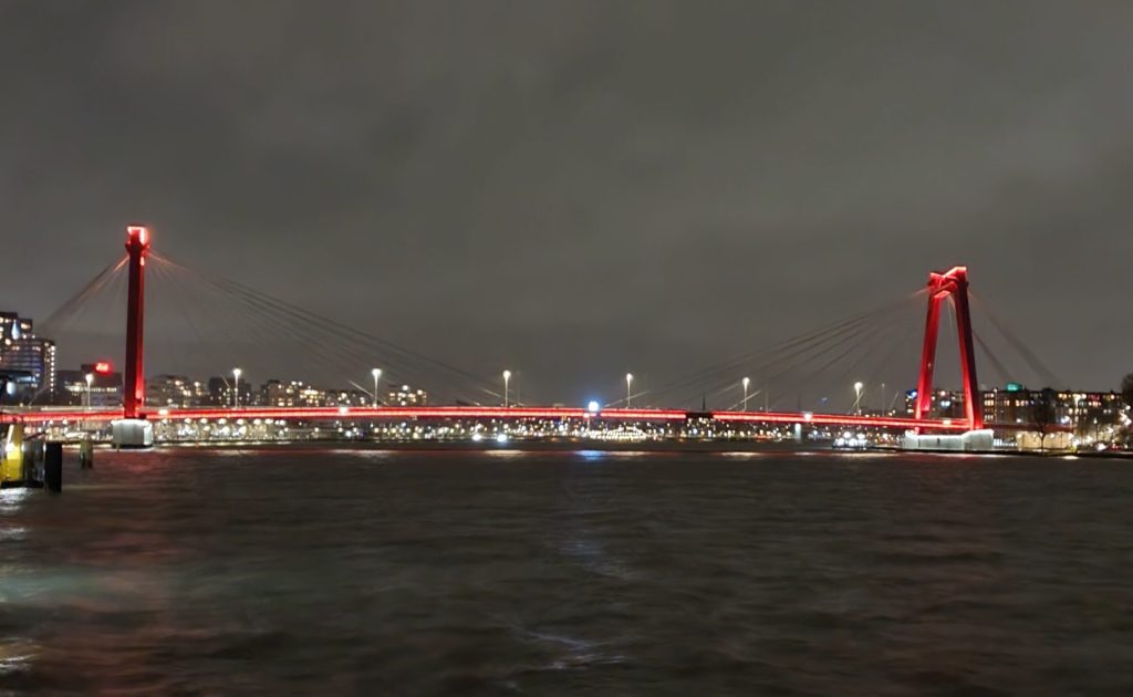 Rotterdam bei Nacht