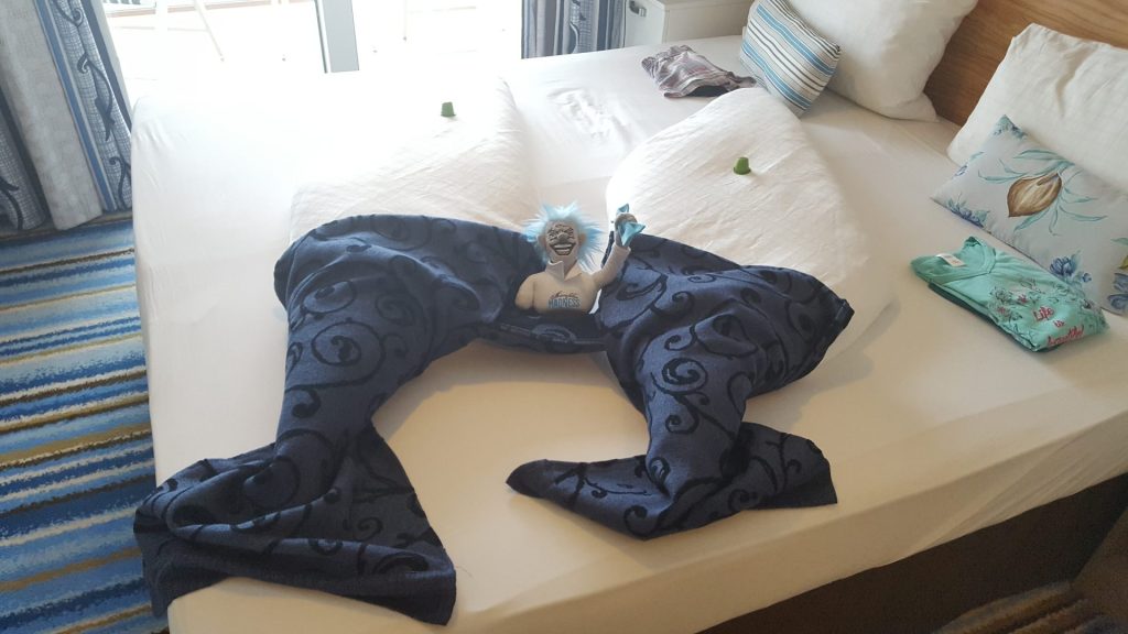 Zimmerservice der Mein Schiff