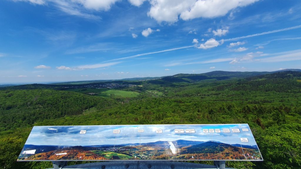 Blick in den Taunus