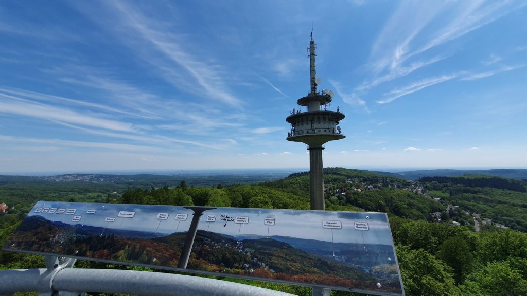 Ausblick vom Atzelbergturm