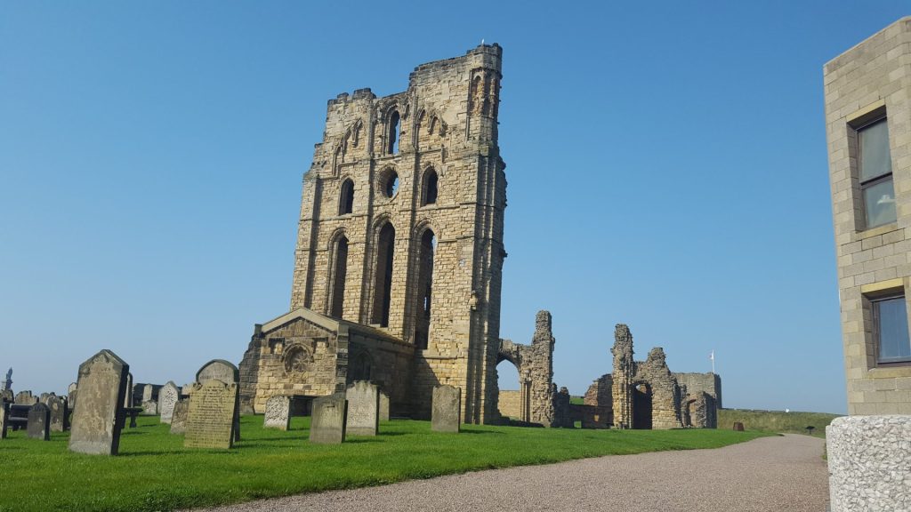 Tynemouth Caste beim Landausflug Tynemouth