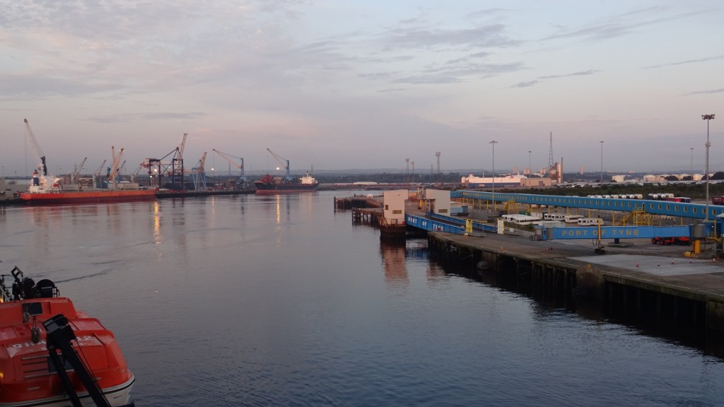 Hafeneinfahrt nach Newcastle upon Tyne