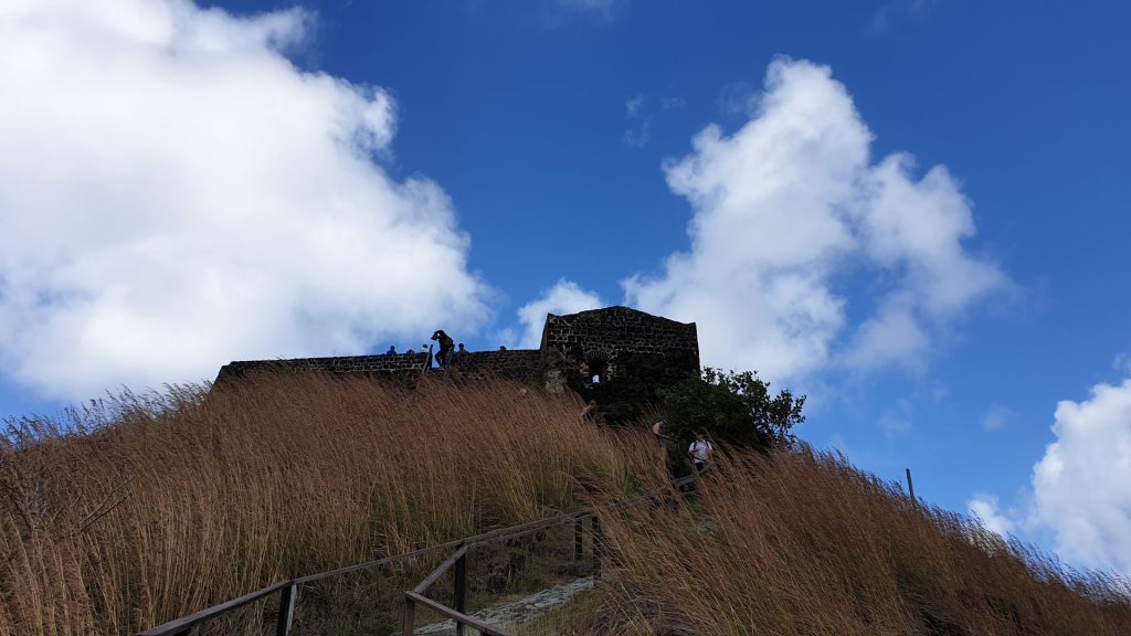 Blick auf Fort Rodney