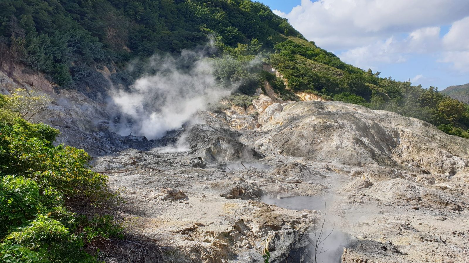 Sulphur Springs Schwefelquellen / St. Lucia