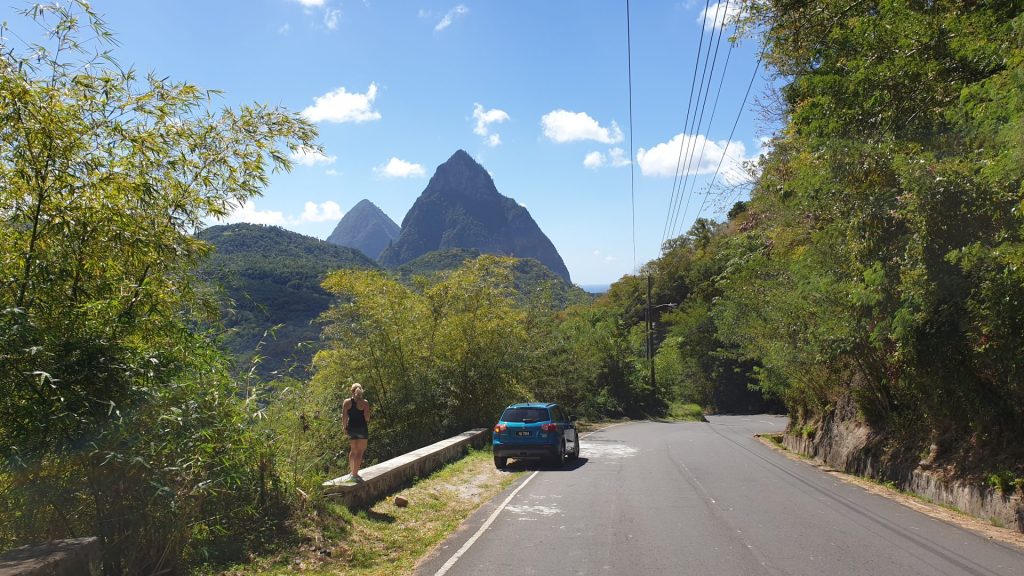 Die Pitons beim St. Lucia Urlaub