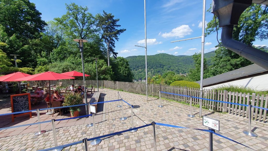 Heidelberg Molkenkur Zwischenstation Bergbahn