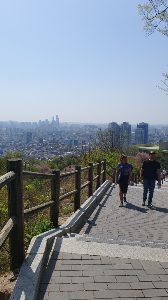 Wanderweg bis zum Seoul Tower