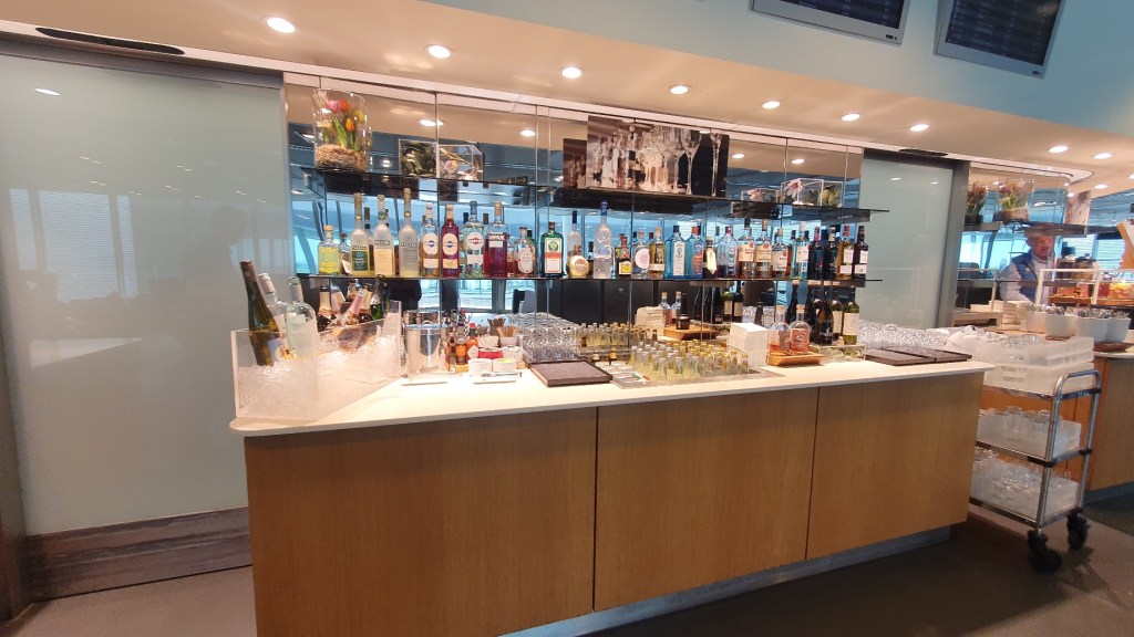 Lufthansa Lounge B am Frankfurter Flughafen