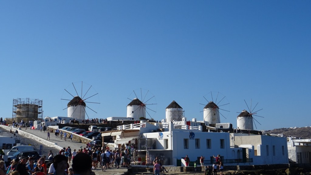 Windmühlen auf Mykonos