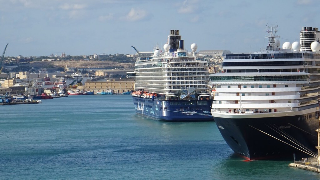 Der Hafen von Vallettta auf Malta