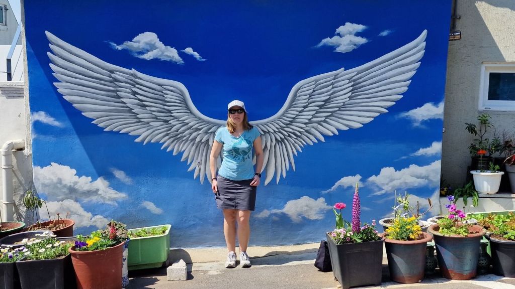 Wandmalereien im Ihwa-Dong Village