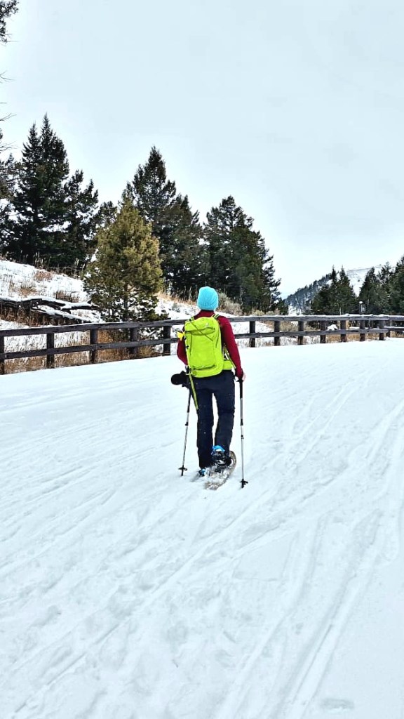 Deuter Freerider im Einsatz im Schnee