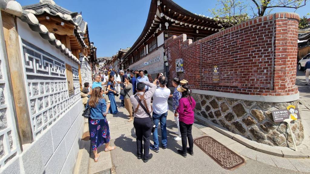Touristenhotspot in Seoul: Bukchon Hanok Village