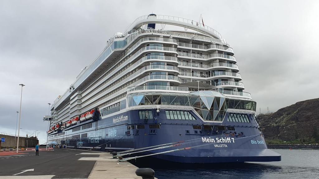 Die neue Mein Schiff 7 bei der Kanaren Kreuzfahrt