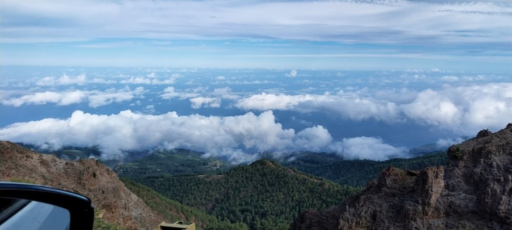 Ausblick auf die Landschaft von La Palma